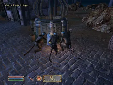 Praying to Azurah, goddess of the Khajiit.