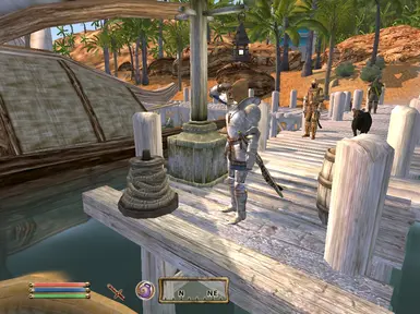 Looking at the horizon for his friends. Ask about his background, when -every morning- he visits the dock.