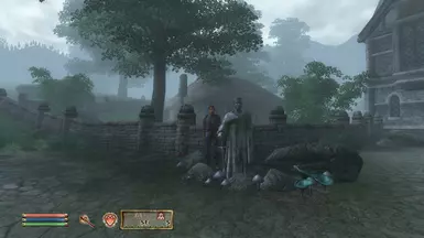 Smaller Statue compared to the player character