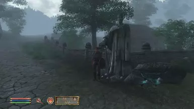 Regular Statue compared to the player character