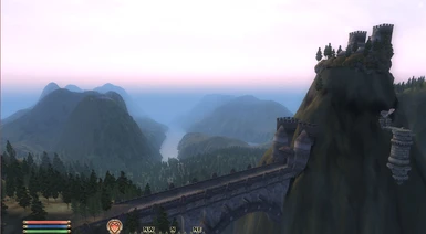 Sky Haven Temple with a view over High Rock
