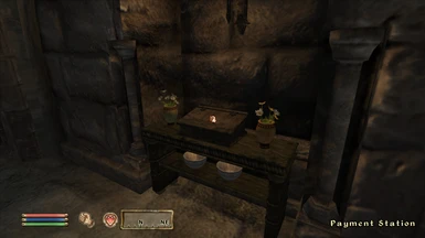 The Payment Station inside Castle Chorrol