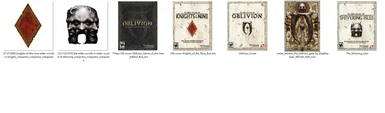 Oblivion New Icons