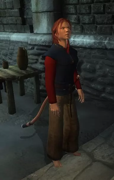 Sette, shortly after she nudged an apple at an inn