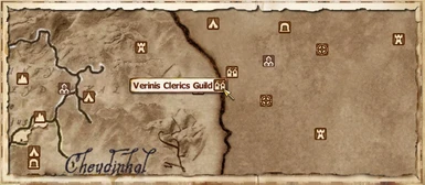 Town of Verinis and most new locations near it