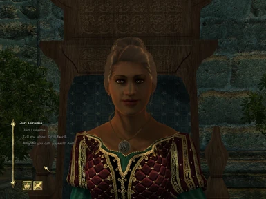 Jarl Luranha (the lady in charge)