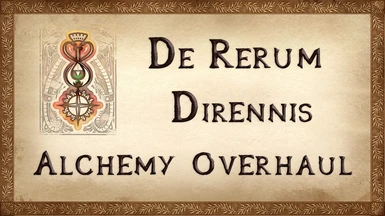 De Rerum Dirennis - Alchemy Overhaul