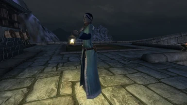Mage robe sideview