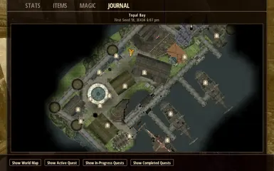 Topal's Rest Local Map