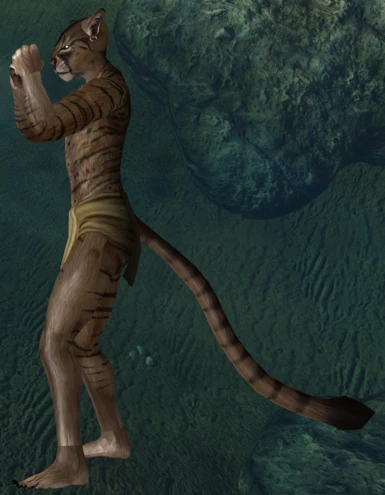 Long/Heavy Tail W/Claws