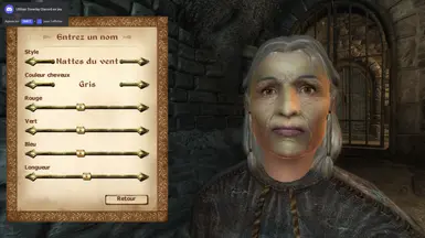 Ysabel Andronicus has grey hair color