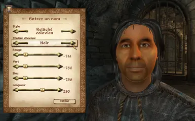 Adrian Decanius has black hair color