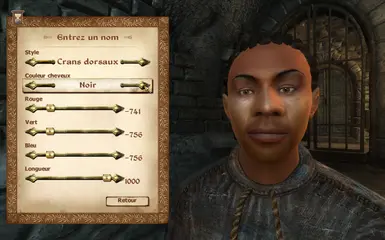 Bloodletter Male Redguard has black hair color
