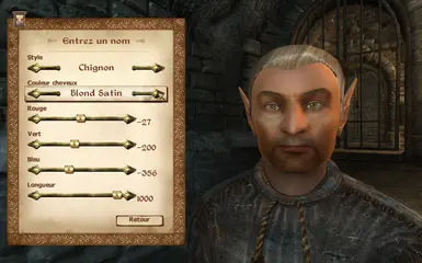 Aenvir has satin blond hair color