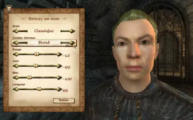 Agarmir has bright blonde hair color