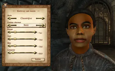 Maelona has black hair color