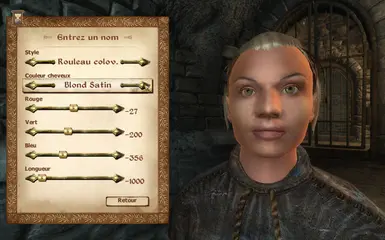 Ida Vlinorman has satin blonde hair color