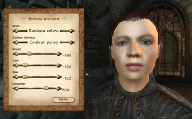 Olava the Fair has custom hair color