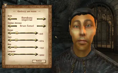 Merandil has dark brown hair color