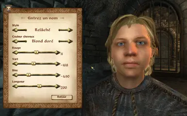 Primo Antonius has golden blonde hair color