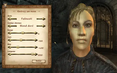 Nerussa has golden blonde hair color