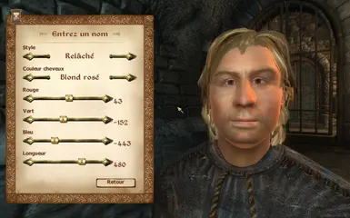 Norbert Lelles has rose blonde hair color