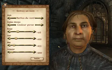 Rielus had special brown hair color