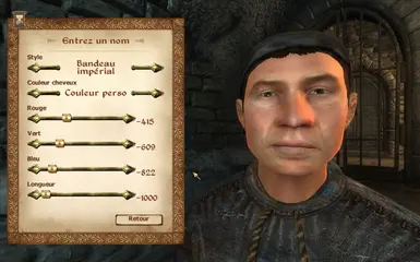 Storn the Burly has special brown hair color