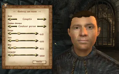 Theranis had special brown hair color