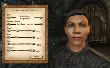 Viera Lerus has special brown hair color