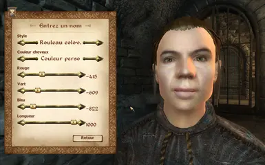 Malene has special brown hair color