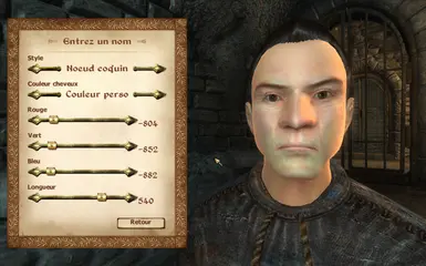 Apostle Kaz has custom hair color