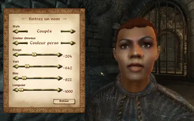 Angelie has custom hair color