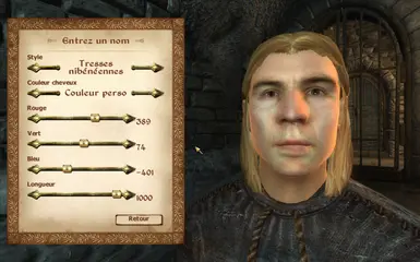 Agnar the Unwavering had custom hair color