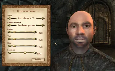 Brucetus Festinius has custom hair color