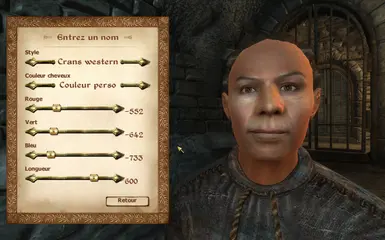 Roderick has custom hair color