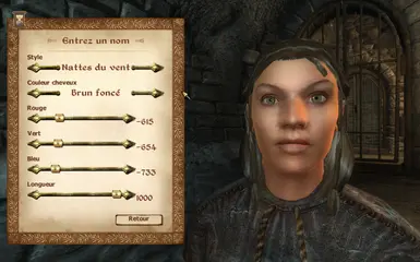 Dynari Amnis has dark brown hair color
