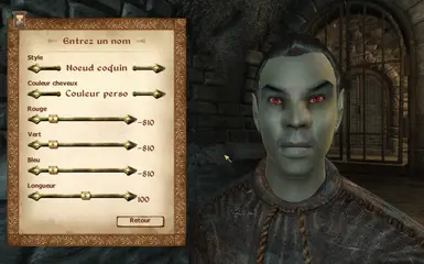 Aldos Othran has custom hair color