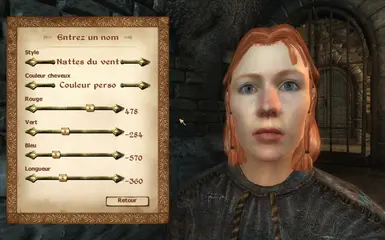 Arena Yellow Team Champion has custom hair color