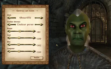 Raynil Dralas has custom hair color
