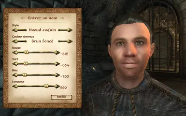 Roland Jenseric has dark brown hair color