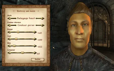 Seridur has special brown hair color