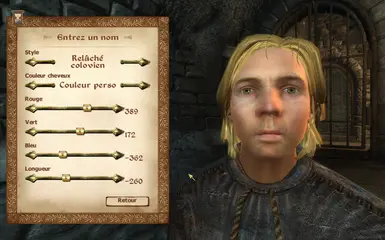 Salomon Geonette has custom hair color