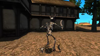 Unused "Reaper" enemy. He doesn't know how to attack.