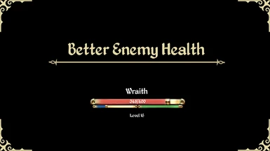 Better Enemy Health