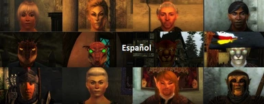 Oblivion Character Overhaul (Spanish)