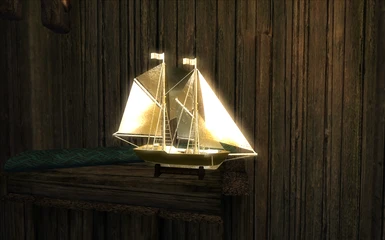 Golden Ship Model and More