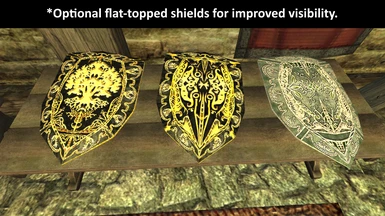 Flat-topped Shields for Improved Visibility (Optional)