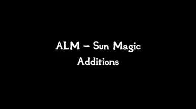 Av Latta Magicka - Sun Magic Additions