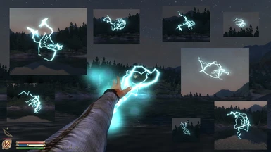Shock Lightning Electric spells redesign